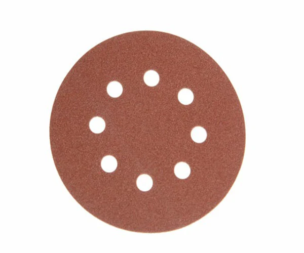 Faithfull Hook & Loop Sanding Disc DID3 Holed 125mm x 240G (Pack 25)
