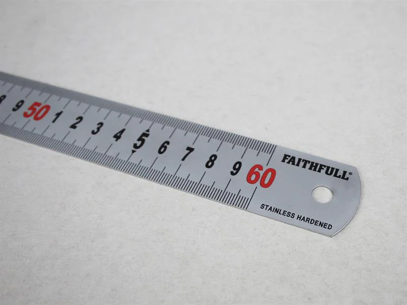 Faithfull Matt Silver Measuring Rule - Image 3