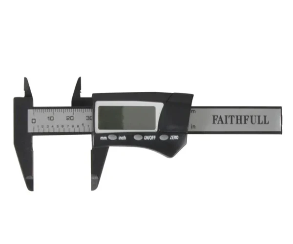 Faithfull Mini Digital Caliper 75mm Capacity - Image 2