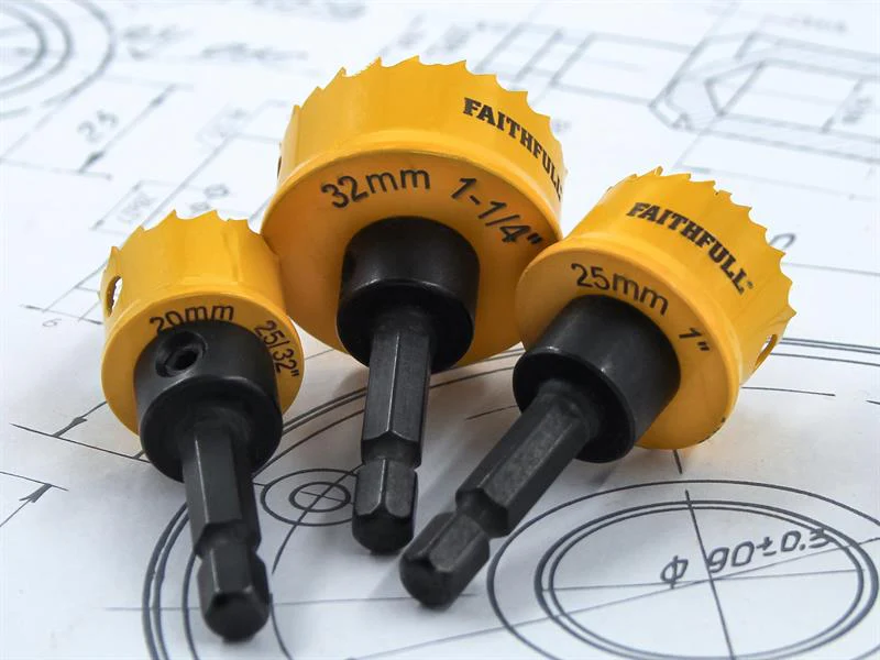 Faithfull Mini Holesaw Set, 3 Piece - Image 2
