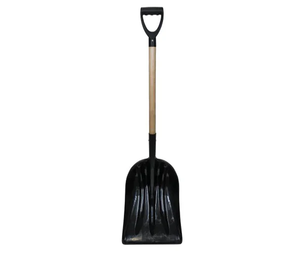 Faithfull Plastic Debris Shovel Wood Handle - Image 2