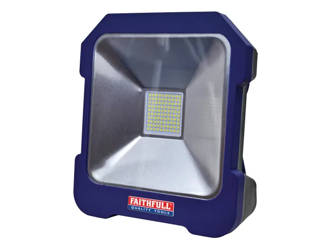 Faithfull SMD LED Task Light with Power Take Off 20W 240V