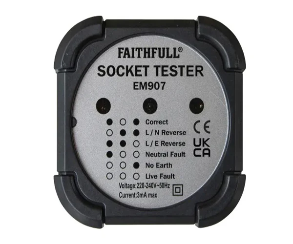 Faithfull Socket Polarity Tester - Image 2