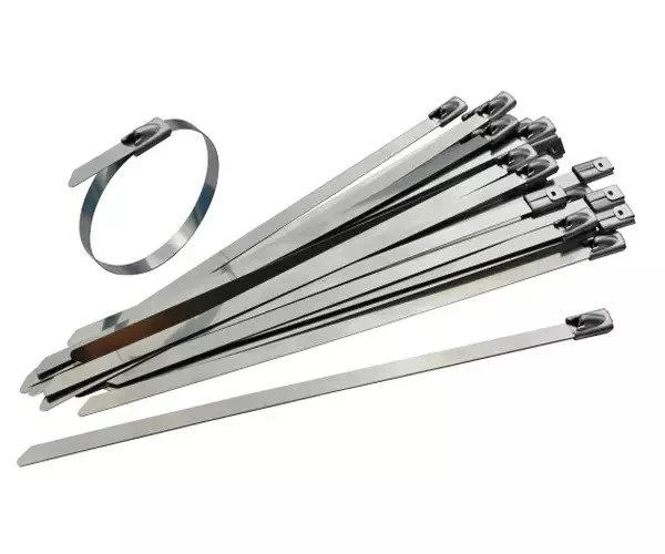 Faithfull Stainless Steel Cable Ties 4.6 x 150mm (Pack 50)