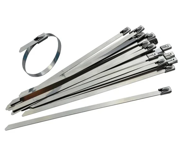 Faithfull Stainless Steel Cable Ties 7.9 x 680mm (Pack 50)