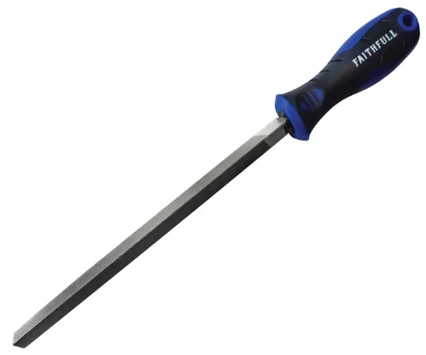 Faithfull Three-Square Second Cut Engineers File 150mm (6in)