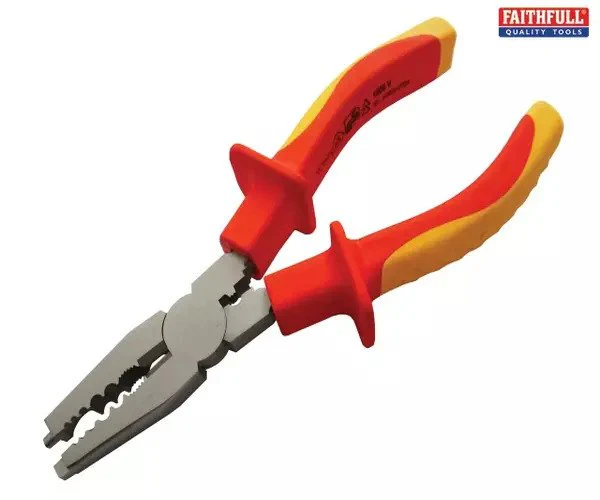 Faithfull VDE Electricians Pliers 170mm