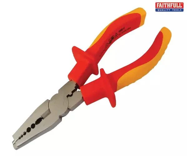 Faithfull VDE Electricians Pliers 170mm - Image 2