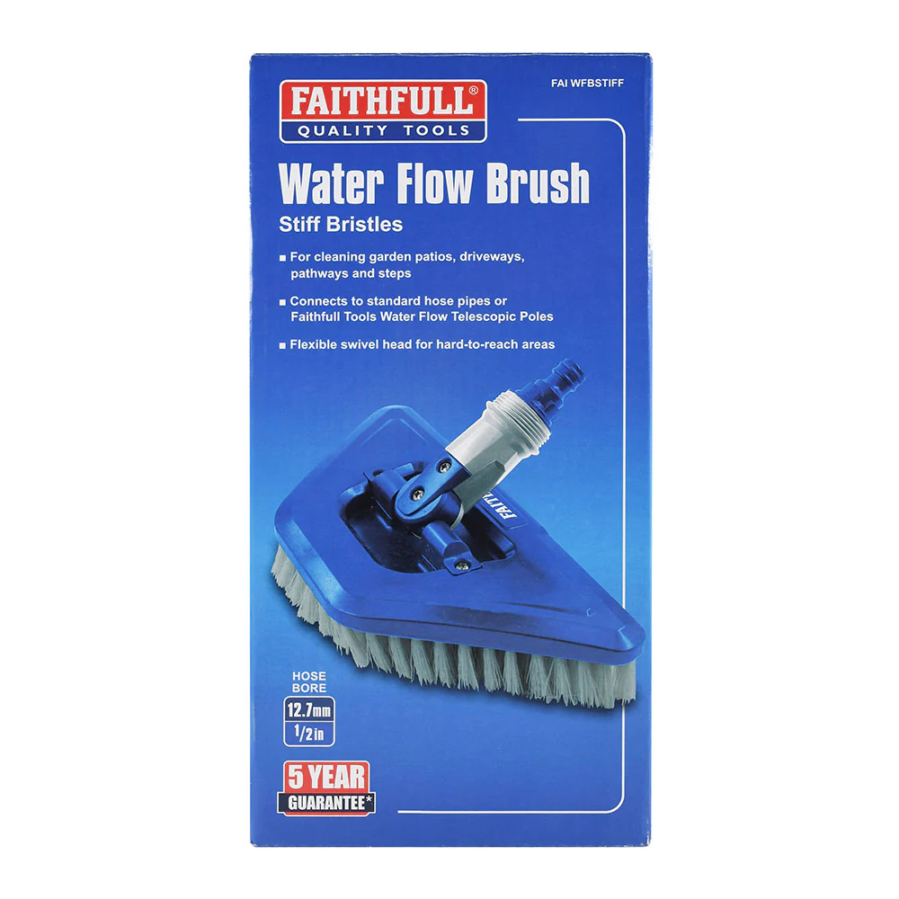 Faithfull Water Flow Cleaning Brush - Image 12