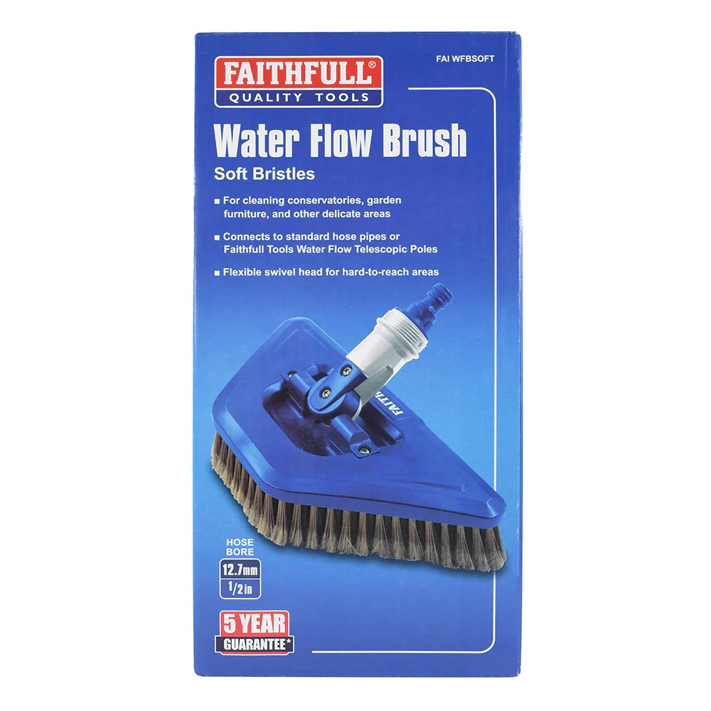 Faithfull Water Flow Cleaning Brush - Image 7