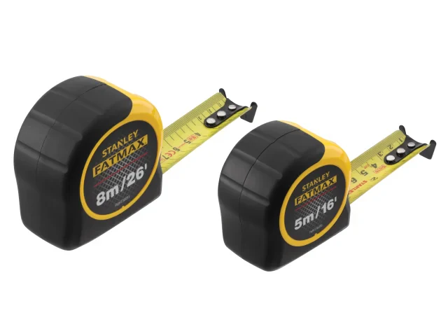 STANLEY® FatMax® Classic Tape Twin Pack 5m/16ft + 8m/26ft (Width 32mm) - Image 3