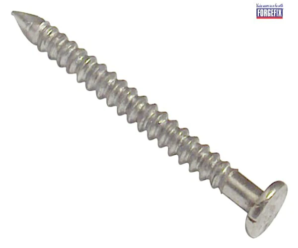 ForgeFix Annular Ring Shank Nail Bright Finish 20mm Bag Weight 500g