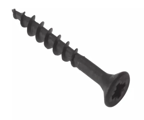 ForgeFix Carcass Screws Pozi Compatible SCT Black Phosphate 4.2 x 32mm Box 200