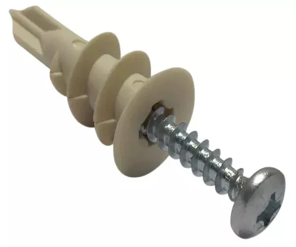 ForgeFix Cavity Wall Nylon Speed Plug 4.5 x 35mm Box 100
