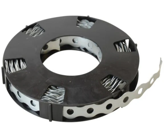 ForgeFix Contractors Galvanised Fixing Band Medium Duty 17mm x 0.7 x 10m Box 1