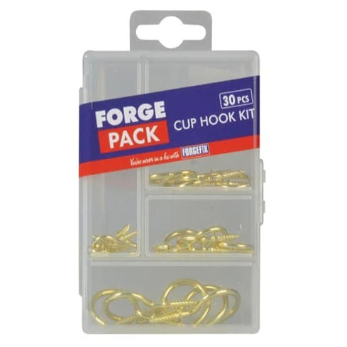 ForgeFix Cup Hook Kit ForgePack 30 Piece