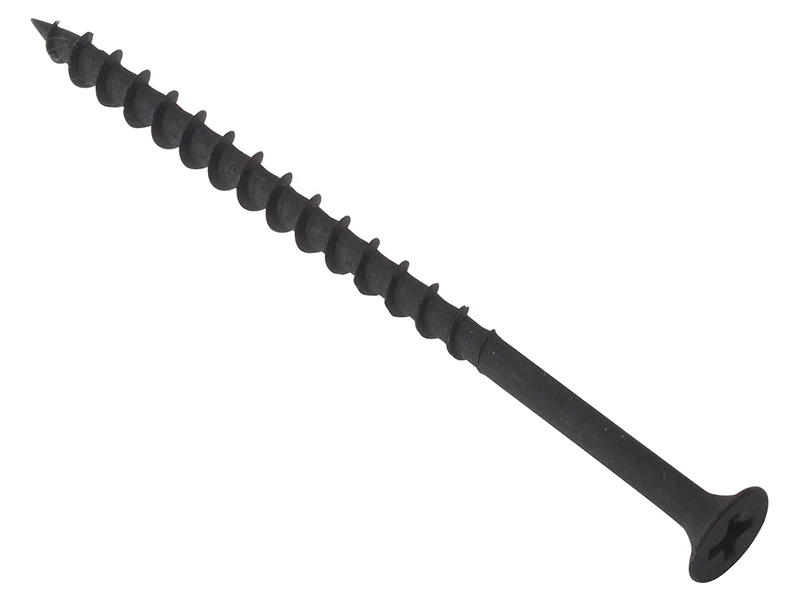 ForgeFix Drywall Screw Phillips Bugle Head SCT Black Phosp 4.2 x 75mm Box 100