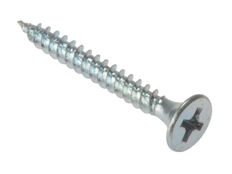 ForgeFix Drywall Screw Phillips Bugle Head TFT ZP 3.5 x 38mm Bulk 1000