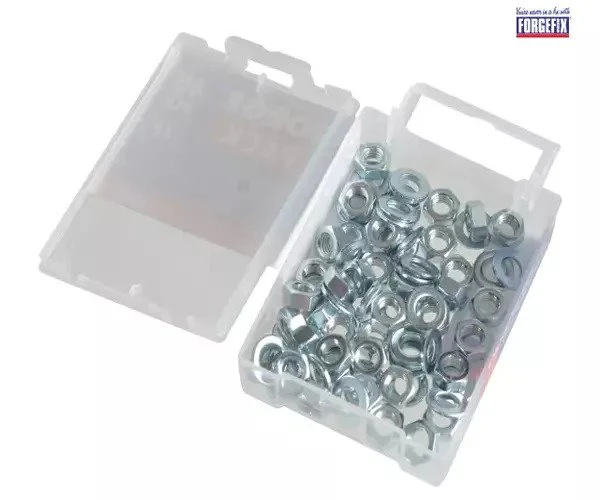 ForgeFix Hexagonal Nuts & Washers ZP M5 ForgePack 40 - Image 3