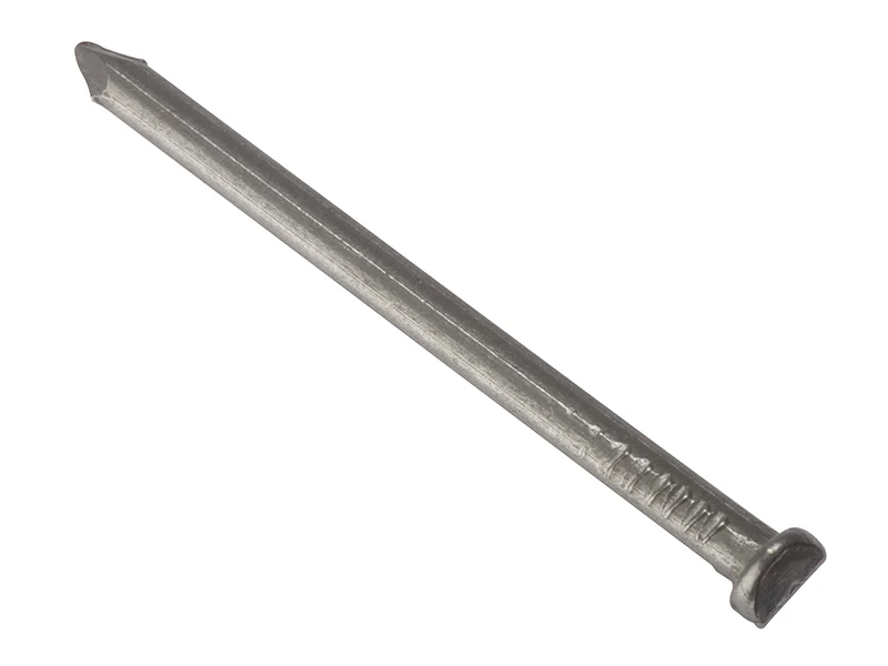 ForgeFix Oval Lost Head Nail Bright Finish 75mm Bag Weight 250g