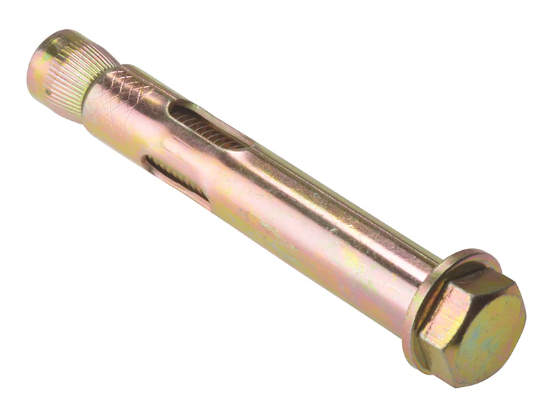 ForgeFix Sleeve Anchor Fixing Hex Bolt M8 x 65mm Bag 10