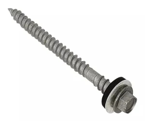 ForgeFix TechFast Composite Panel to Timber Hex Screw T17 Gash Point 6.3 x 80mm Box 100