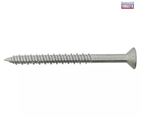 ForgeFix TechFast Masonry Screw TORX® Compatible CSK 6.3 x 82mm (Box 100) - Image 2