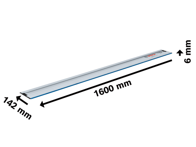 Bosch FSN 1600 Professional Guide Rail 1600mm - Image 2