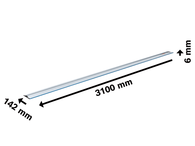 Bosch FSN 3100 Professional Guide Rail 3100mm - Image 2
