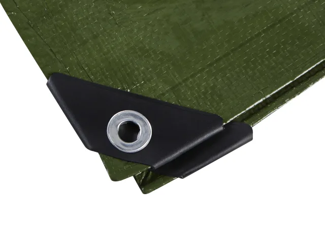 BlueSpot Tools Green Tarpaulin 2.7 x 1.8m - Image 2