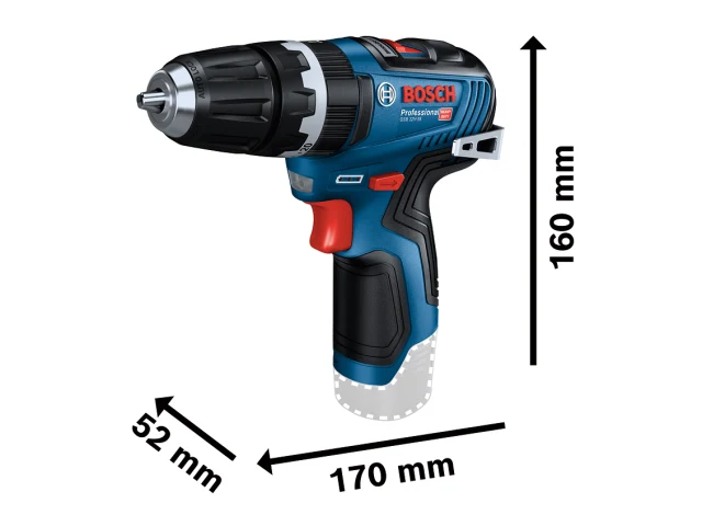 Bosch GSB 12V-35 Professional Combi Drill 12V 2 x 3.0Ah Li-ion - Image 2