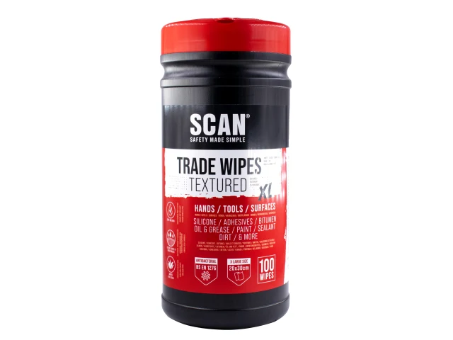 Scan Heavy-duty Trade Wipes (Tub 100) - Image 3