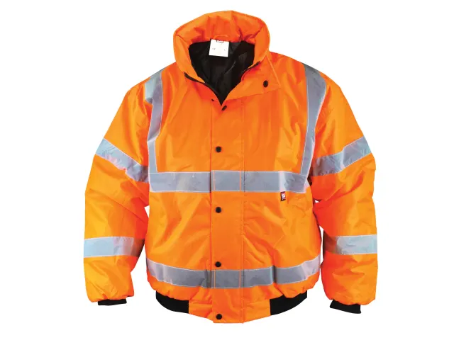 Scan Hi-Vis Bomber Jacket Orange - XL (48in)
