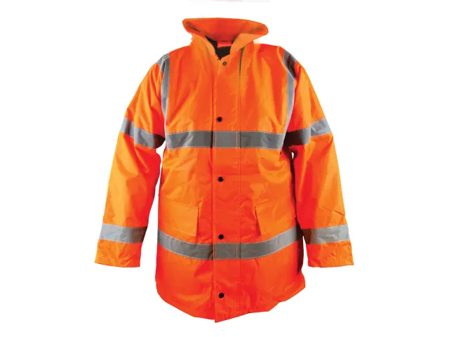 Scan Hi-Vis Motorway Jacket Orange - XXL (52in)
