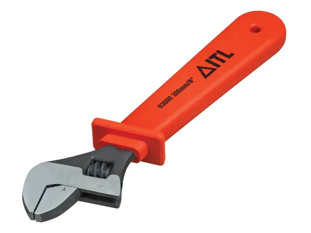 ITL Insulated Insulated Adjustable Wrench 200mm (8in) - Image 2