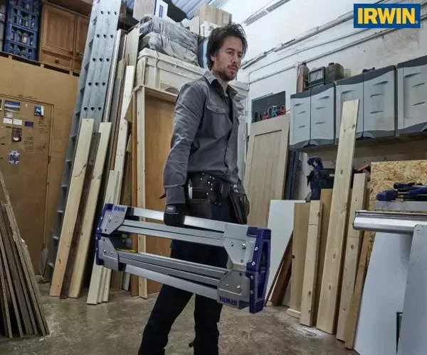 Irwin All Metal Sawhorses (Twin Pack) - Image 2
