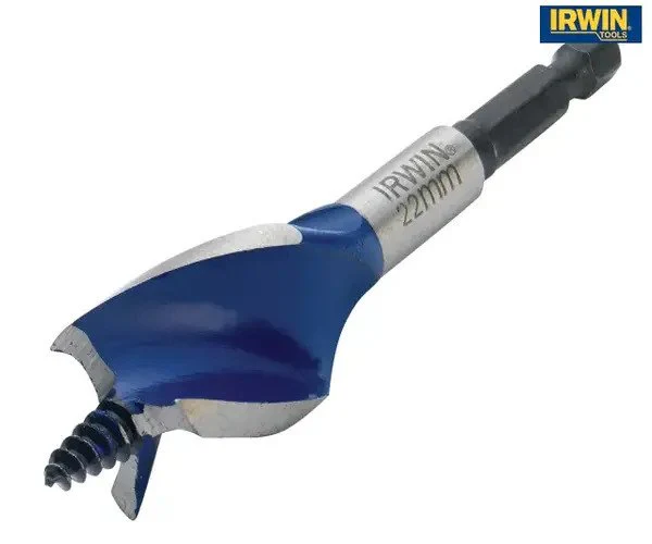 Irwin Blue Groove 6X Stubby Wood Bit 22 x 100mm