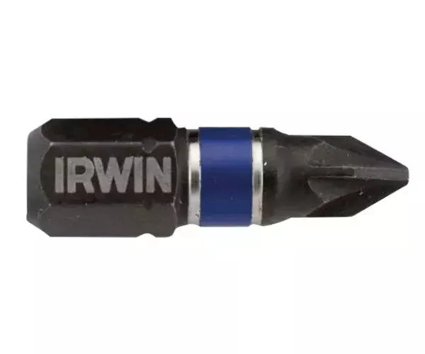 Irwin Impact Pro Performance Screwdriver Bits PZ2 25mm (Pack 2)