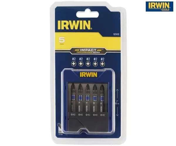 Irwin Pozidriv Impact Screwdriver Pocket Bit Set, 5 Piece - Image 5