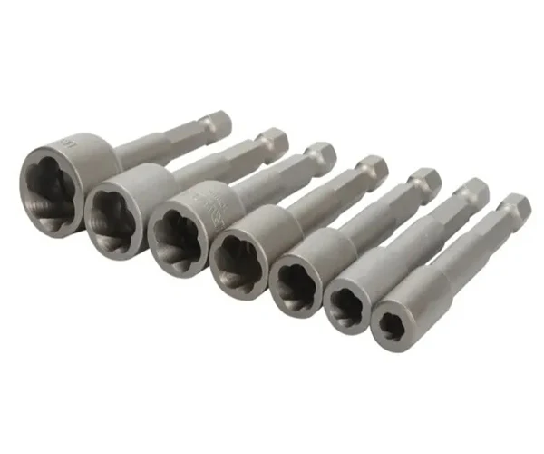 Irwin T394100 Power Grip Screw Extractor Set, 7 Piece - Image 2