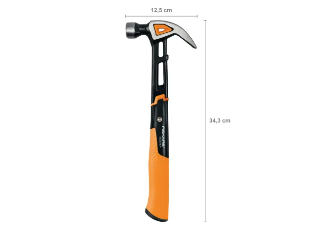 Fiskars IsoCore Curved Finishing Hammer 450g (16oz) - Image 4