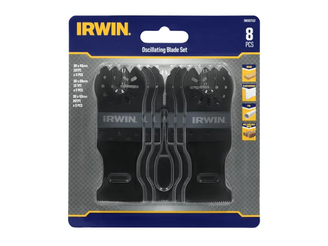 IRWIN® IW1017112 Oscillating Blade Set, 8 Piece - Image 3