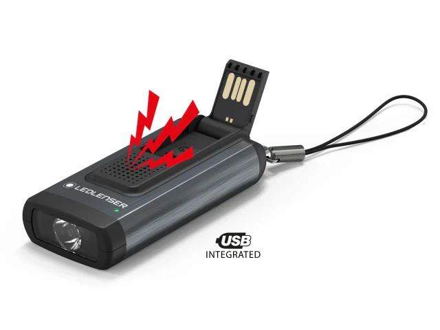 Ledlenser K6R Safety Keyring Floodlight & Alarm - Image 3