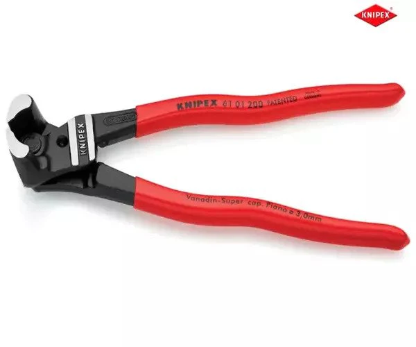 Knipex Bolt End Cutting 85° Nipper PVC Grip 200mm (8in) - Image 2