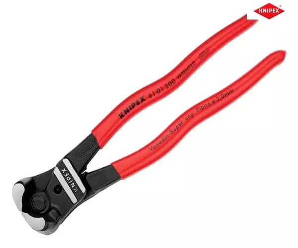 Knipex Bolt End Cutting 85° Nipper PVC Grip 200mm (8in) - Image 3