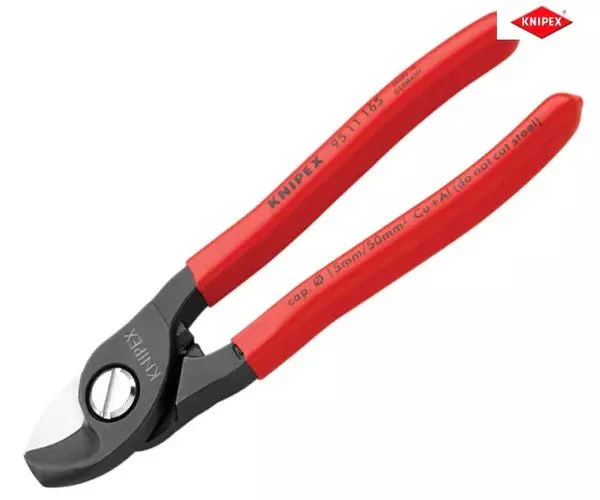 Knipex Cable Shears PVC Grip 165mm