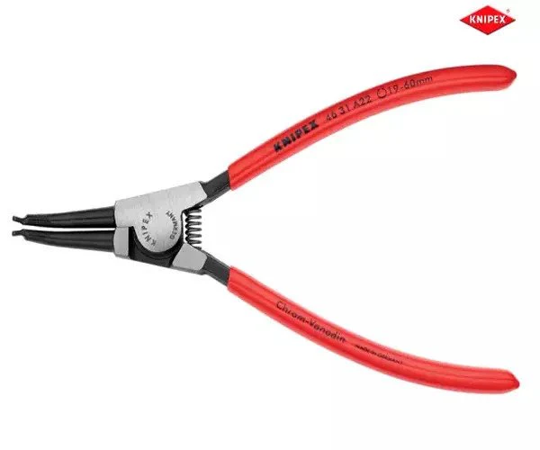 Knipex Circlip Pliers External 45° Bent Tip 19-60mm A22 - Image 3