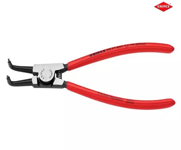 Knipex Circlip Pliers External 90° Bent Tip 19 - 60mm A21 - Image 7