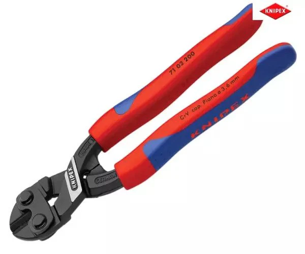 Knipex CoBolt ® Compact Bolt Cutters Multi-Component Grip 200mm