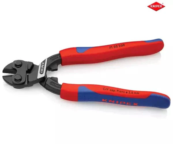 Knipex CoBolt ® Compact Bolt Cutters Multi-Component Grip 200mm - Image 2